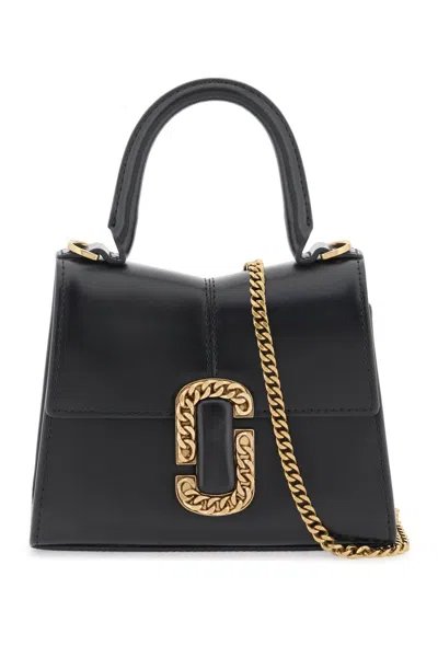 Marc Jacobs The St. Marc Mini Top Handle In Black