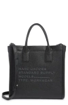 Marc Jacobs The Standard Supply Medium Leather Tote In Black