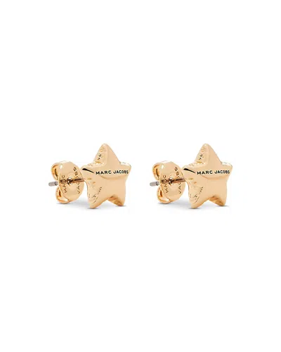 Marc Jacobs The Star Balloon Micro Earrings In Gold