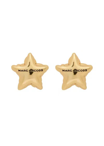 Marc Jacobs The Star Balloon Stud Earrings In Gold