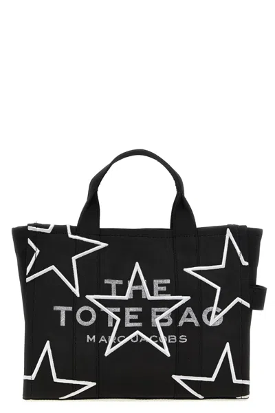 MARC JACOBS MARC JACOBS 'THE STAR CANVAS MEDIUM TOTE' SHOPPING BAG
