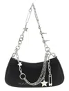 Marc Jacobs 'the Star Charm' Shoulder Bag In Black