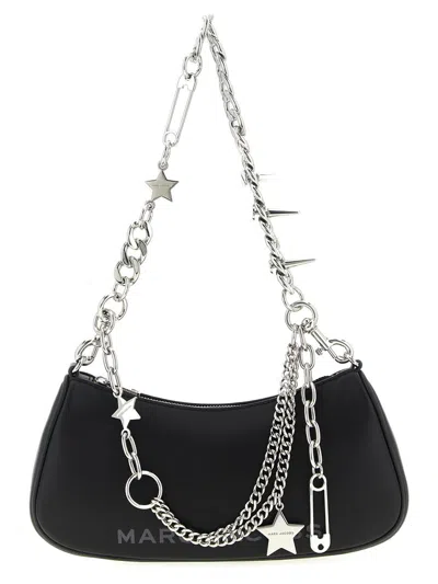 Marc Jacobs 'the Star Charm' Shoulder Bag In Black