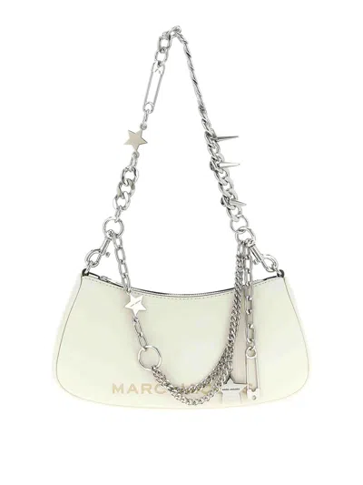 Marc Jacobs The Star Charm Shoulder Bag In White