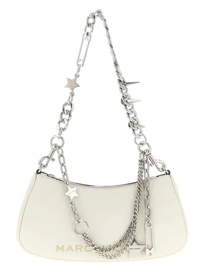 Marc Jacobs The Star Charm Shoulder Bags White