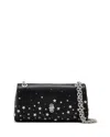 Marc Jacobs The Star Studded Dual Chain Wallet In Black