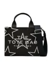 Marc Jacobs Structured Black Handbag With Star Motif And Versatile Strap In Black