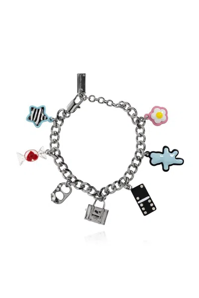 Marc Jacobs The Sticker Charm Bracelet In Multi