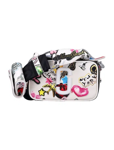 Marc Jacobs Women's The Stickers Snapshot | 25p2s5hcr010h02 Color 101 In White Multi