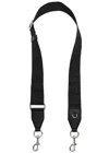 Marc Jacobs The Strap Logo Canvas Bag Strap In Black