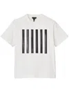 Marc Jacobs T-shirt The Stripe Box Tee In Weiss