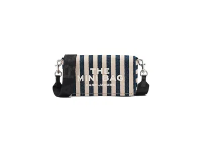 Marc Jacobs The Stripe Canvas Mini Bag Cross Body Handbags Blue Sea Multi: One Size