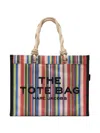 Marc Jacobs The Large Stripe Mesh Rope Tote Bag In Multi
