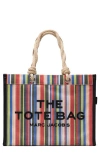 Marc Jacobs The Large Stripe Mesh Rope Tote Bag In Multi