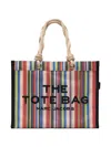 Marc Jacobs The Large Stripe Mesh Rope Tote Bag In Multi