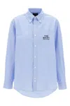 Marc Jacobs Striped Cotton Shirt Collar Pocket Sleeves