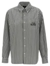 Marc Jacobs Blackwhite The Striped Shirt In Multicolor