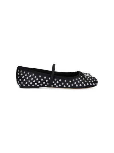 MARC JACOBS THE STUDDED SABRINA BALLET FLATS