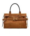 Marc Jacobs The Suede Dakota Tote In Brown