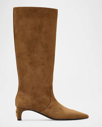 MARC JACOBS THE SUEDE MEL KNEE-HIGH BOOTS