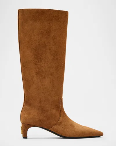 MARC JACOBS THE SUEDE MEL KNEE-HIGH BOOTS