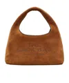 Marc Jacobs The Suede Mini Sack Bag In Brown