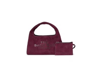 Marc Jacobs The Suede Mini Sack Bag Handbags Dark Plum: One Size In Multi