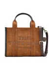 Marc Jacobs Borsa A Mano The Suede Small Tote Bag Copper In Brown