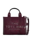 Marc Jacobs The Suede Small Tote Bag In Purple