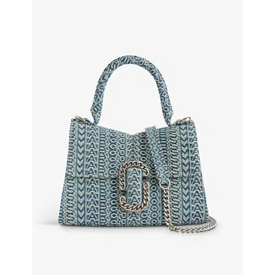 Marc Jacobs The Top Handle Bag In Sun Faded Denim