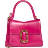 Marc Jacobs The St Marc Mini Top Handle Tote Bag In Lipstick Pink