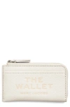Marc Jacobs The Leather Continental Wallet In Cotton
