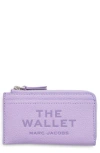 Marc Jacobs The Top Zip Multi Leather Wallet In Wisteria
