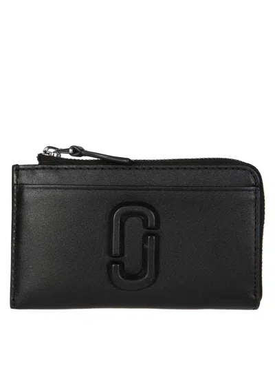 Marc Jacobs The Top Zip Multi Wallet In Black