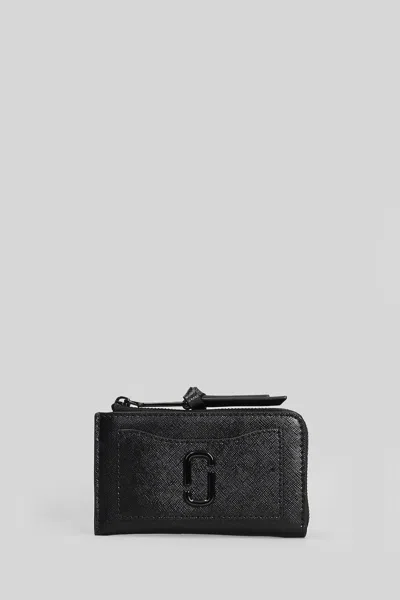 Marc Jacobs The Top Zip Multi Wallet In Black