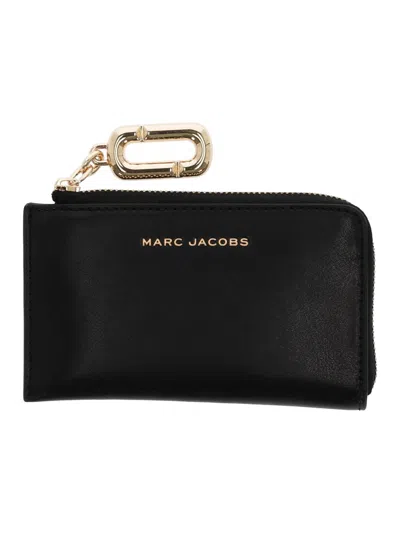 Marc Jacobs The Top Zip Multi Wallet In Black