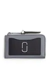 Marc Jacobs Logo-plaque Leather Wallet In Black