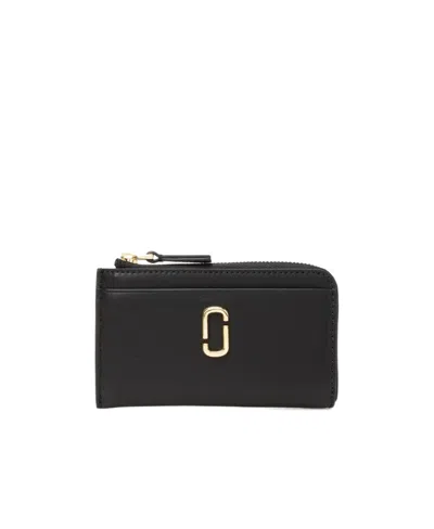Marc Jacobs The Top Zip Multi Wallet In Black
