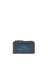 Marc Jacobs The Top Zip Multi Wallet In Blue Sea