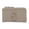Marc Jacobs The Top Zip Multi Wallet In Brown