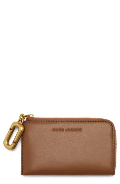 Marc Jacobs The Top Zip Multi Wallet In Glazed Ginger