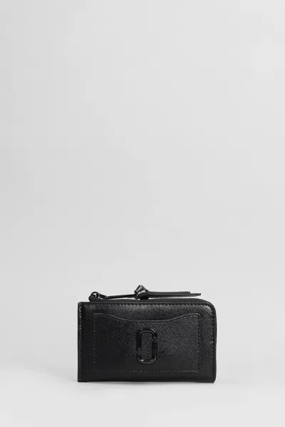 Marc Jacobs The Top Zip Multi Wallet In Black