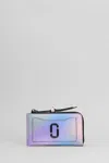 Marc Jacobs The Airbrush Utility Snapshot Top Zip Blue Multi Leather W In Multi