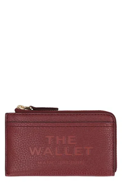 MARC JACOBS MARC JACOBS THE TOP ZIP MULTI WALLET LEATHER