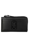 Marc Jacobs The Top Zip Multi Wallet In Nero
