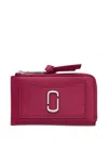 Marc Jacobs The Top Zip Multi Wallet In Pink