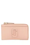 Marc Jacobs The Grained Leather Top Zip Cardholder
