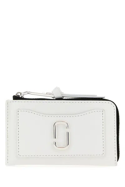 Marc Jacobs The Top Zip Multi Wallet-tu Nd  Female In White