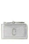 Marc Jacobs Silver Leather Wallet
