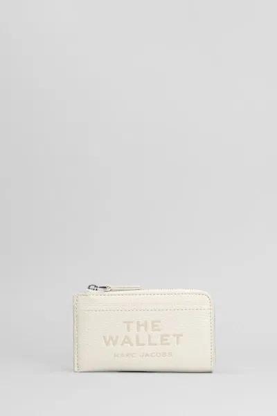Marc Jacobs The Top Zip Multi Wallet In White